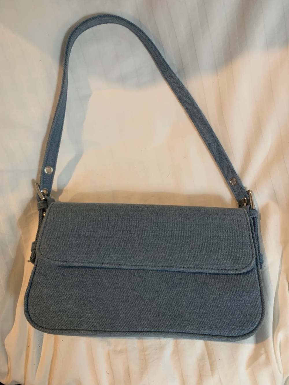 Adjustable Denim Purse
